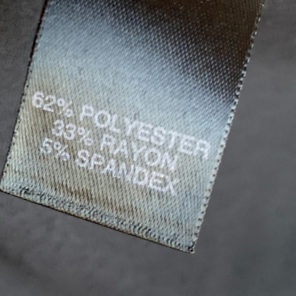 Avenue Stretch Black Knee Length Fold Over Flare Skirt Size 22/24 - Picture 6 of 9